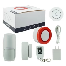 porcelana EB-822 Tuya App Control WiFi Home Alarm System kit de cubo de sire fabricante