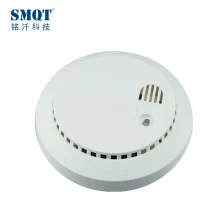 China Factory price Standalone LED Indicator 9V Back-Up Battery 85dB Smoke Detector Alarm manufacturer