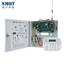 Chine TCP / IP + GPRS + GSM + PSTN 8 câblé et 30 système d'alarme de sécurité à la maison sans fil fabricant