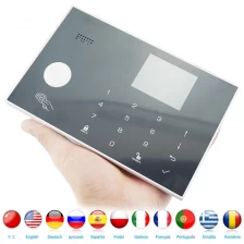 China Tuya app touch keypad wireless GSM&WIFI indoor security system kit manufacturer