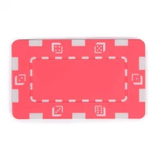 porcelana Pink Composite 32g Square Poker Chip fabricante