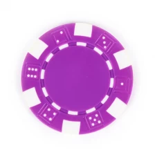 porcelana Purple Composite 11.5g Poker Chip fabricante