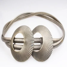 China 2014 fashion lady brass shell waist belt BT60006 manufacturer