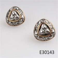 중국 Cheap wholesale stud triangle unique mens earrings designs E30143 제조업체