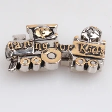 Çin Child s train lettering wholesale lot magnetic bulk brooch P80018 üretici firma