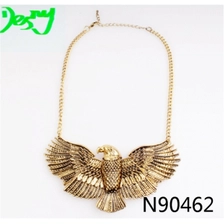 China China fashion long high quality chain big eagle statement necklace manufacturer