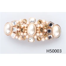 China Elegant trendy pearl adult cheap wedding hair accessories H50003 manufacturer