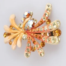 China Manufacturers china diy crystal hawaiian hair accessories hairpin H50015 manufacturer
