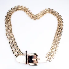 الصين Mens support gold metal sport waist belt BT60052 الصانع