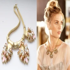 الصين Mesh Chain Helena Statement Necklace N90232 الصانع