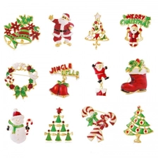 China New arrival Christmas brooches ,fashion brooches, merry christmas brooch manufacturer