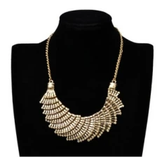 Çin Supplier of Gold Statement Necklace Custom Fine Jewelry üretici firma