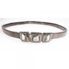 Çin Tough male rhinestone sash china wide buckle metal belt BT60057 üretici firma