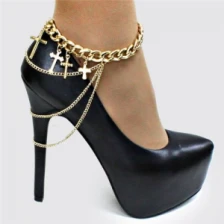 China accessory crossing jewelry high heel ankle chain TS012 manufacturer