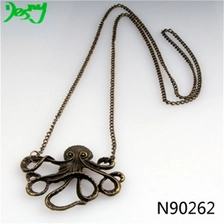 China antique jewelry friendship squid pendant necklace N90262 manufacturer