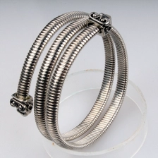 Çin bangle fashion wholesale handmade cheap goose throat elasticity metal chain bracelet,alloy bracelets,women bangle üretici firma
