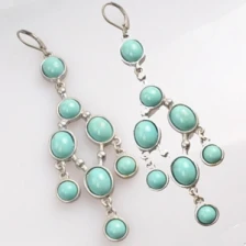 Çin colorful animal shaped resin diamond drop piercing earrings üretici firma