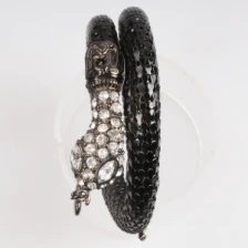 Çin crystal heart sex snake bangle bracelet B10136 üretici firma