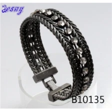 China cup chain rhinestone woman accessories brazil bracelet B10135 manufacturer