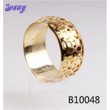 China ebay indian style engraved thick gold bangle bracelet B10048 manufacturer