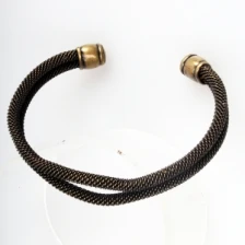 Çin fashion couple evil eye tennis eternity cuff bracelet B10109 üretici firma