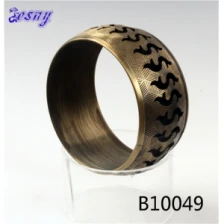 China gold plated indian fashion tattoo insex bangle bracelet B10049 manufacturer