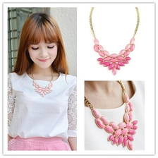 China pink bird layered free seed bead bracelet necklace ZN003 manufacturer