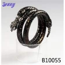 China sequin girls fancy new designer animal head belize bangle manufacturer