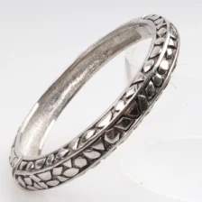 الصين silver stingray bangle adjustable zinc alloy bracelet B10139 الصانع