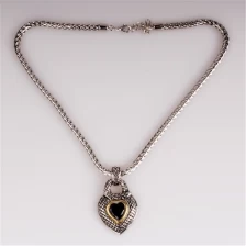 China 2018 Hot Fashion Staineless Steel Necklaces Good Luck Jewelry In French manufacturer