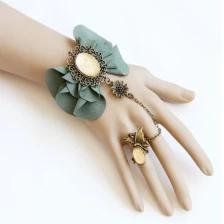 China Bud Silk Bracelet Ring Set of Europe and the United States New Female Accessories Ornament Wholesale for Girls Hersteller