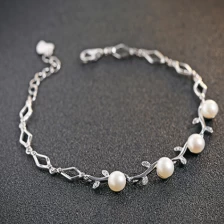 China China manufacturer freshwater pearl magnetic bracelet for women manufacturer