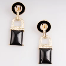 porcelana Costume Jewelry Women Fashion Earrings Gold Plated Female Earring Jewellery online fabricante