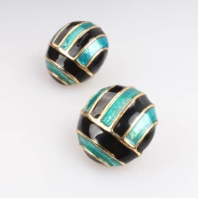 China Elegant European Round Alloy Earrings Female Fashion Women Jewelry Accessories Party manufacturer