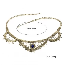 China Europe Retro Body Jewelry Tassel Waist Chains for Women manufacturer