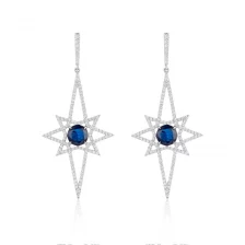 China Fashion Jewelry 925 Sterling Silver jewelry alloy Jewelry Earrings 2018 Jewelry Making Supplies manufacturer