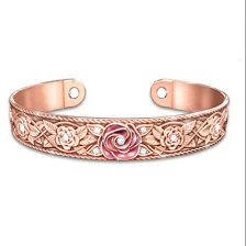 Cina Fashion Women's Solid Copper Cuff Bracelet Manufacturer produttore