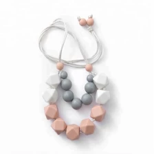 China Food Grade Silicone Beads Necklace Jewelry Manufacturer Wholesale Fashion Jewelry OEM Factory manufacturer