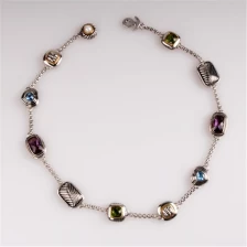 China Mother Daughter Necklace Sterling Silver Necklaces  Mothers Day Jewelry Birthday Gift manufacturer