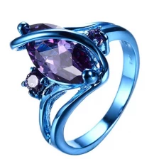 porcelana OEM Logo Special Stainless Steel Promise Rings for Girlfriend fabricante