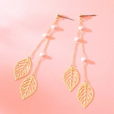 porcelana Professional Zinc Alloy Gemstone Long Stud Earrings Manufacturer from China fabricante