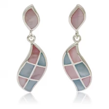 الصين Wedding stud jewelry custom made 925 Sterling silver Dangle earring الصانع