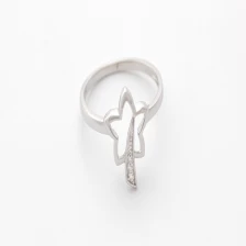 China Women 925 Jewelry Pure Silver Finger Rings Christmas Jewelry Gift manufacturer