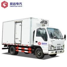 الصين 3 طن ايسوزو 4 × 2 ثلاجة فان المورد للبيع الصانع