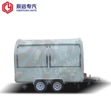China Cheaper price mobile Ice cream fast food trailer supplier in china manufacturer