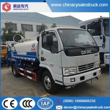 China Diesel 5000 liters small water cistern truck for sale manufacturer