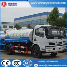 China Dongfeng 4x2 water with truck capacity 6000 liters water sprinkler trucks manufacturer