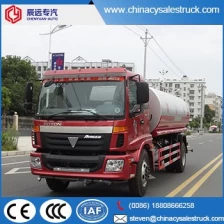 China Foton 4x2 water tanker truck price in india manufacturer