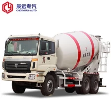 Tsina Foton Auman brand 12m3 concrete mixer truck mixer vehicle for sale Manufacturer