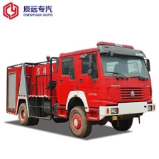porcelana Proveedor de camiones de lucha contra incendios HOWO 6000L en China fabricante